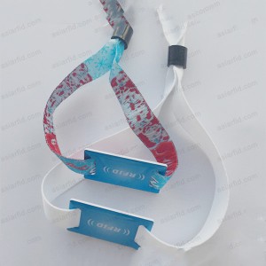 Pulsera de tejido RFID NFC