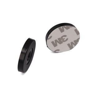 888 bajtů Průměr 25 mm ISO 14443A NTAG216 ABS NFC disk na kovovém štítku - Tvrdá RFID Tag NFC