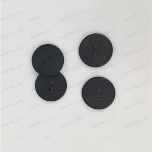 NTAG213 PPS NFC Laundry Tag ,Diameter 24mm NFC Laundry Tag with hole - Hard RFID NFC Tag