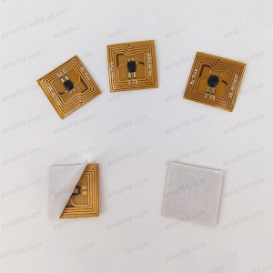 Mini størrelse Printet materiale 15 * 15 mm Fudan F08 RFID-Tag - Hårde RFID NFC Tag