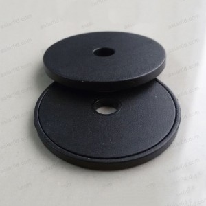 ABS Material Diameter 30mm NTAG213 Disc NFC Tag ,NFC Token Tag - Hard RFID NFC Tag