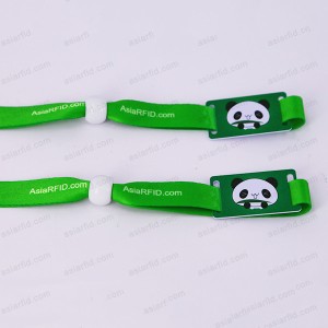 888 Bytes NTAG216 Woven NFC wristband For Event NFC Payment - Woven RFID NFC Wristband
