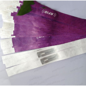 Water-resistant Paper Disposable RFID wristband (1)