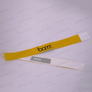 HF ISO 14443A Fudan 1K F08 papir RFID-armbånd til begivenheder - Einmalige RFID-Armbänder