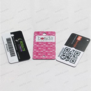 Personnalisé imprimé NTAG213 Key Tags NFC avec Unique QR code - Tags NFC RFID dur