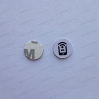 Diameter 13mm Waterproof Hard PVC Material Small RFID Tags