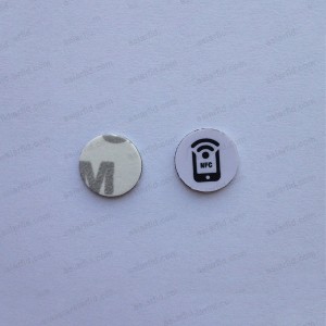 Round Anti-Metal NFC Coin Tag NTAG213 - Hard RFID NFC Tag