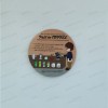 Etiqueta de PVC dura ISO14443A NTAG215 NFC anti-metal - Etiqueta RFID duro del NFC