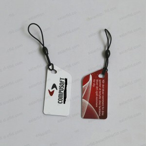 Customized Print Topaz512 NFC PVC Key Tags - Hard RFID NFC Tag