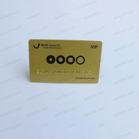PVC Material MF Ultralight RFID Cards with Embossed Number 