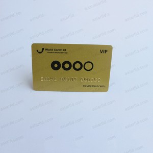 Material de PVC tarjetas RFID MF Ultralight con número realzado - Tarjetas RFID 14443A
