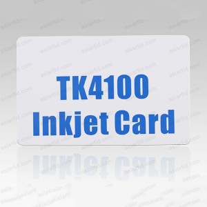 125kHz TK4100 inkjet tarjetas PVC en blanco para impresora de inyección de tinta - Tarjetas RFID LF