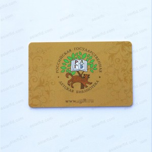 Carte à puce RFID PVC matière 14443 a MF Plus 2K - Cartes RFID 14443 a