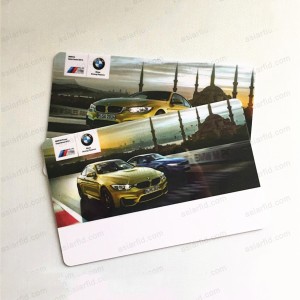 CR80 Taille MF Plus S 2K PVC RFID cartes pour les transports en commun - Cartes RFID 14443 a