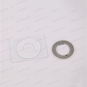 Paper Material ISO 15693 CD RFID Sticker I CODE SLIX RFID CD Label - Passive RFID sticker