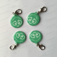 Logo Printed 28X32MM NTAG213 Epoxy RFID NFC Tag