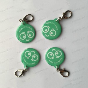 Printed 28X32MM NTAG213 époxy RFID tags NFC - Époxy RFID Tag NFC