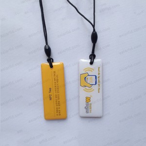 45 * 18mm ISO 14443 a Fudan F08 époxy Tag RFID pour casier RFID - Époxy RFID Tag NFC