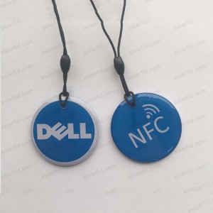 ISO 14443A 13.56MHz NTAG213 Resin Coated Epoxy NFC Tag - Epoxy RFID NFC Tag