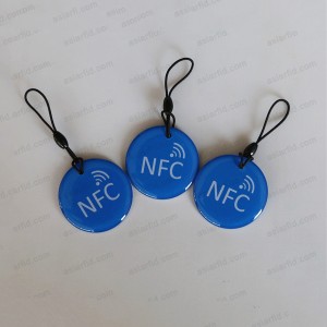 ISO14443A NTAG213 Epoxy NFC Tag fábrica - Etiqueta RFID NFC del epoxi