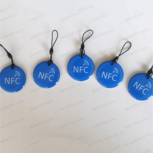 El formato NDEF Ntag213 Epoxy etiquetas NFC NFC impermeable etiquetas - Etiqueta RFID NFC del epoxi